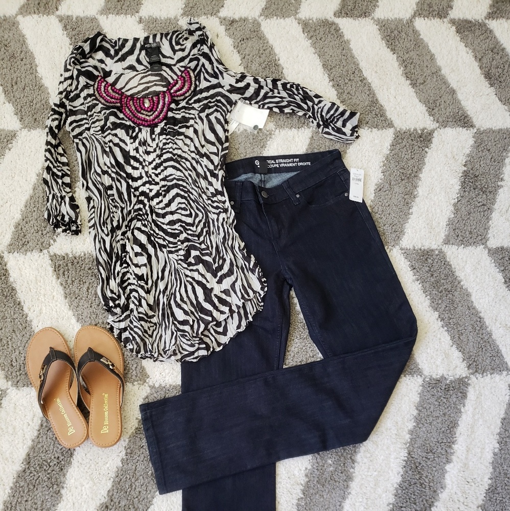 Gap Real Straight Jeans